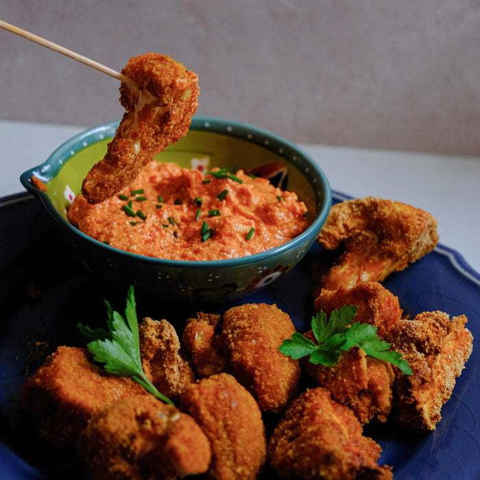 Buffalo Cauliflower Popcorn VE