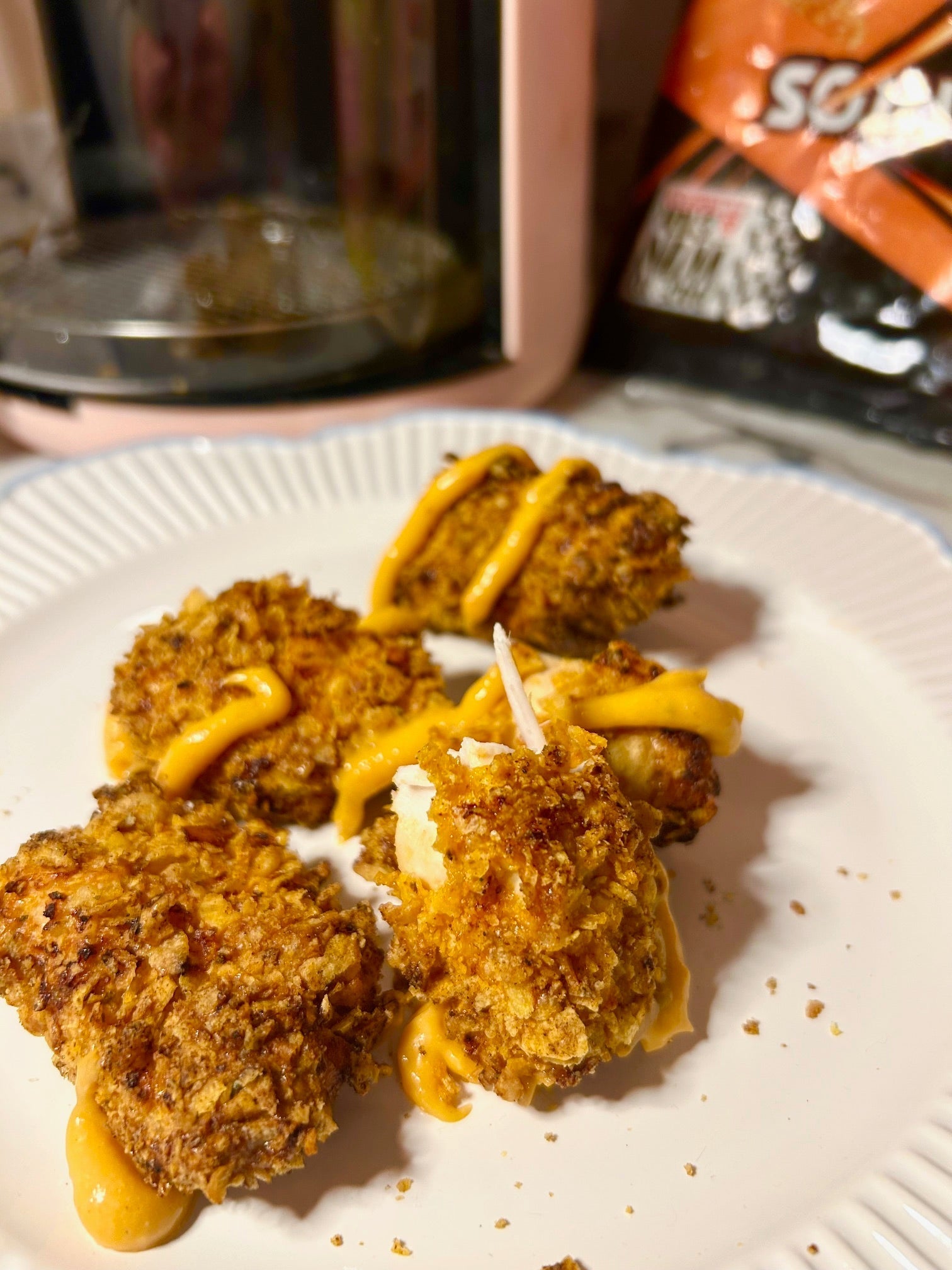 Air Fryer Doritos Chicken