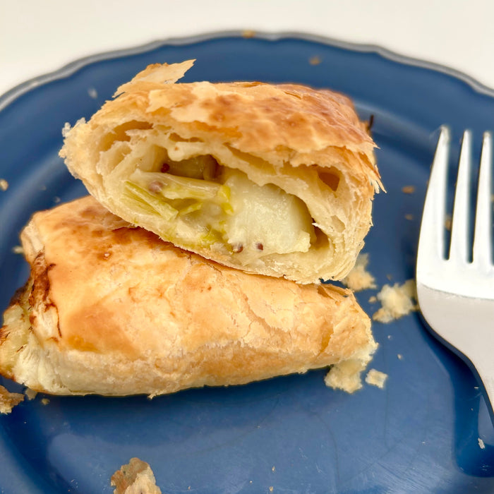 Air Fryer Cheese and Leek rolls