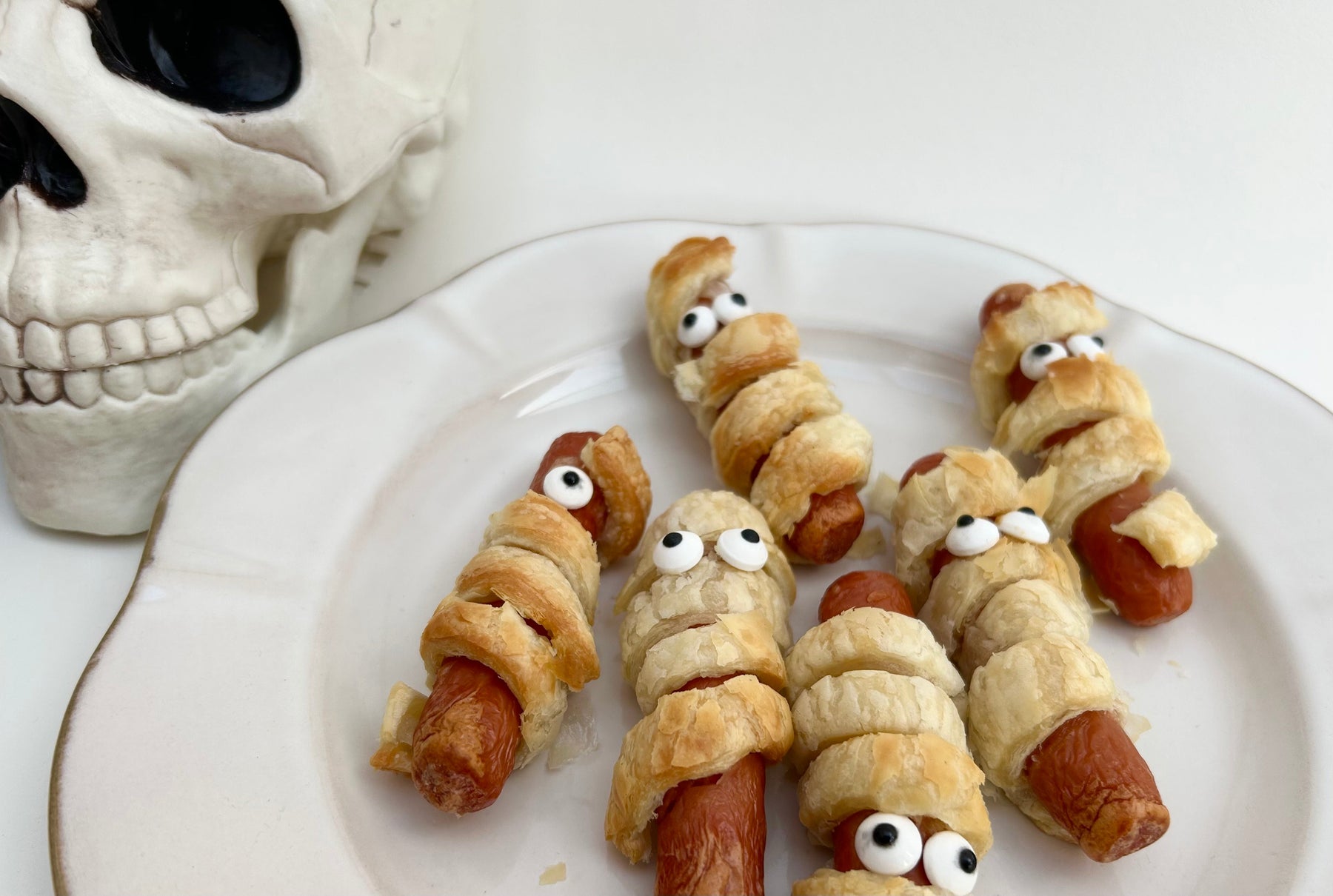 Air Fryer Mummy Dogs