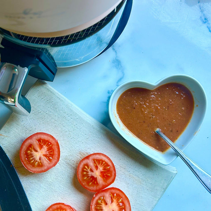 Air Fryer Roasted Tomato Soup