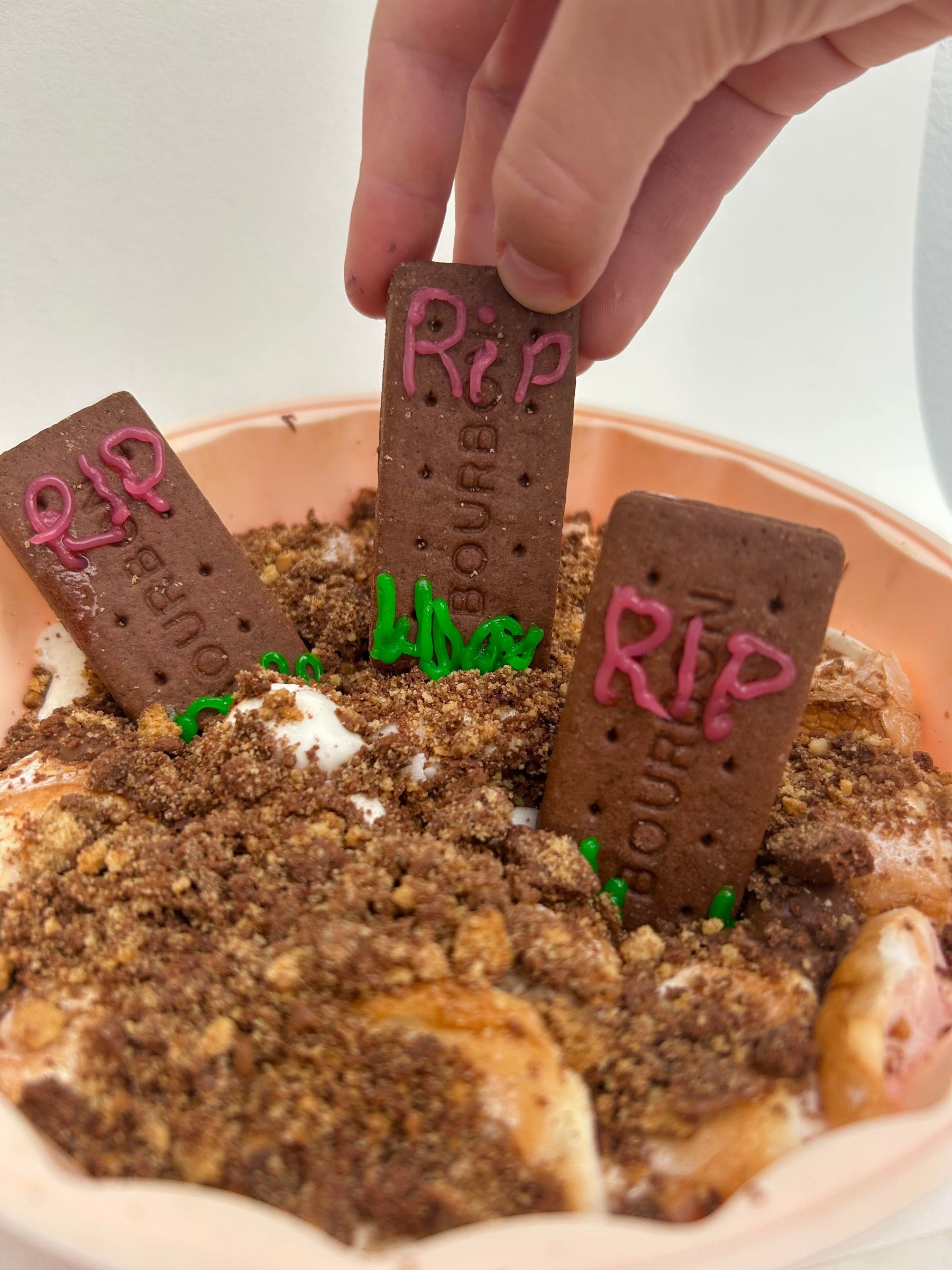 Air Fryer S’Mores Graveyard