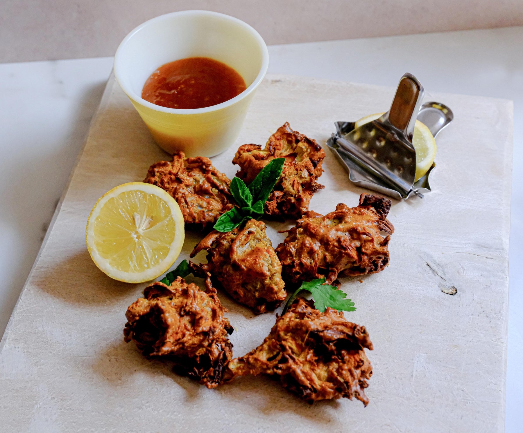 Air Fryer Party Bhajis