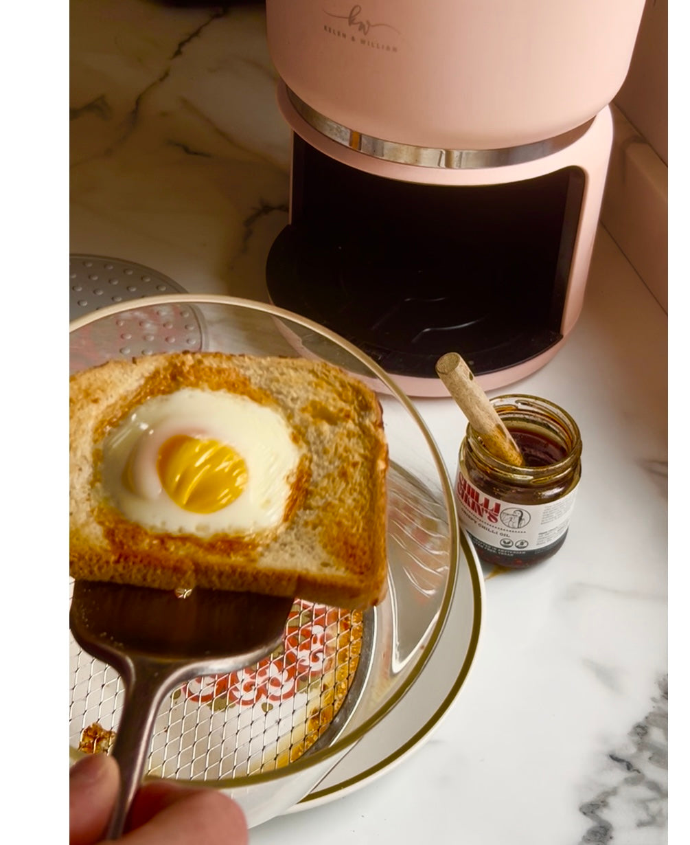 Air Fryer Egg on Toast