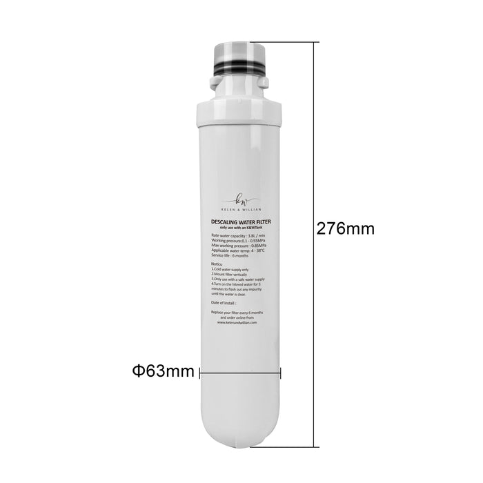 Genuine K&W K5 Anti-Scaling Calcium & Carbon Filter | Replacement