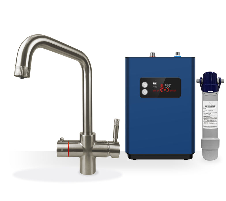 Kelen & Willian 4-in-1 Instant Boiling Tap | Square Neck | 5 Colours | Child Safety Lock