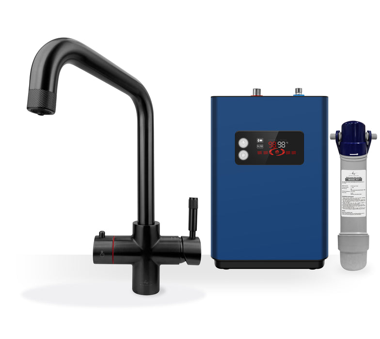 Kelen & Willian 4-in-1 Instant Boiling Tap | Square Neck | 5 Colours | Child Safety Lock