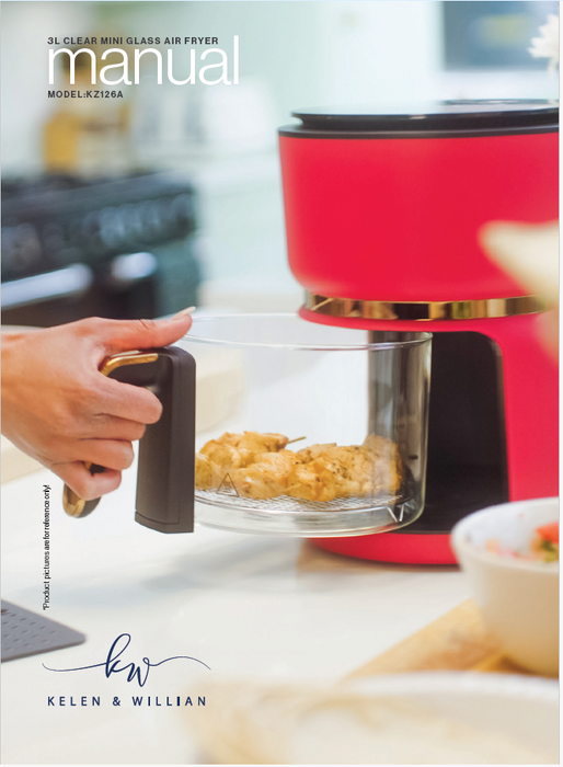 User Manual - 3L Glass Mini -KZ126A